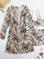 Biquíni Tie Dye 3 Peças | Cintura Alta com Shorts