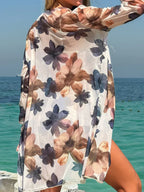 Biquíni Tie Dye 3 Peças | Cintura Alta com Shorts