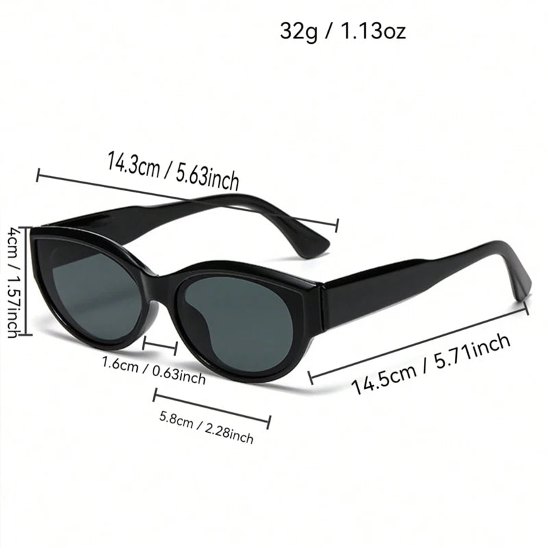 Óculos de Sol Cat Eye Vintage | Proteção UV400